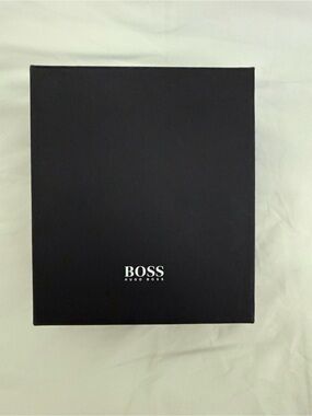Hugo boss black/brown reversible leather belt